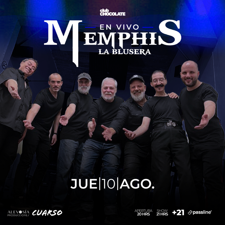 Memphis La Blusera agenda su retorno a Chile